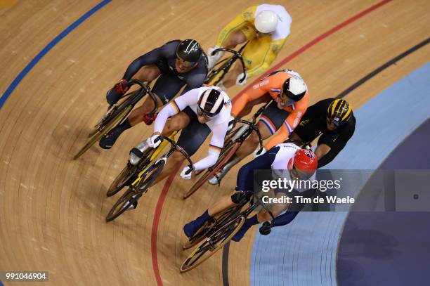 Londen Olympics, Track Cycling: Men Keirin Maximilian Levy Silver Medal, Chris Hoy Gold Medal, Teun Mulder / Simon Van Velthooven Bronze Medal...