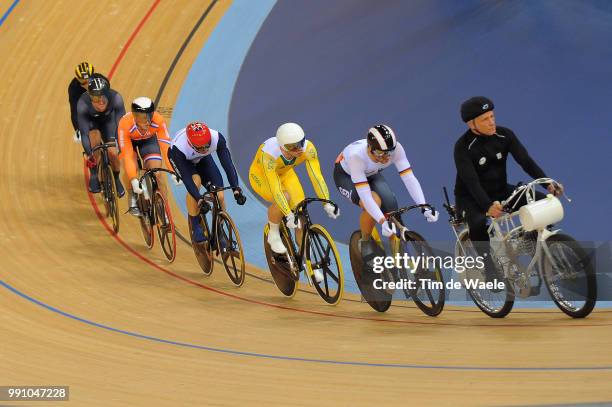 Londen Olympics, Track Cycling: Men Keirin Illustration Illustratie, Derny Moto, Velodrome, Hommes Mannen, London Olympic Games Jeux Olympique...