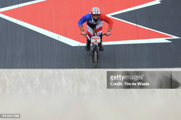 Londen Olympics, Bmx Cycling : Men Moana Moo Caille / Seeding Run Bmx Track Piste, Hommes Mannen, London Olympic Games Jeux Olympique Londres...