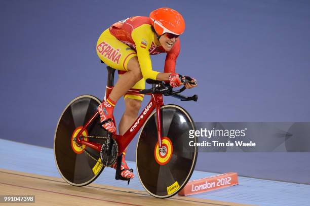 Londen Olympics, Track Cycling: Women Omnium Leire Olaberria Dorronsoro / Velodrome, Femmes Vrouwen, London Olympic Games Jeux Olympique Londres...