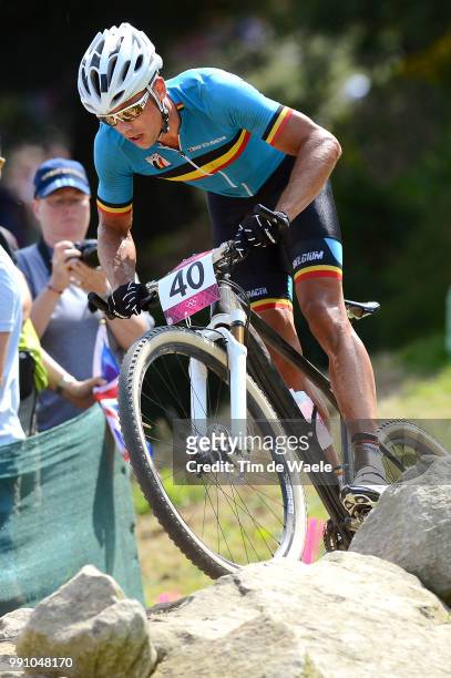 Londen Olympics, Cycling: Mountain Bike Men Sven Nys / Hadleigh Farm, Vtt Mtb Cross Country, Hommes Mannen, London Olympic Games Jeux Olympique...