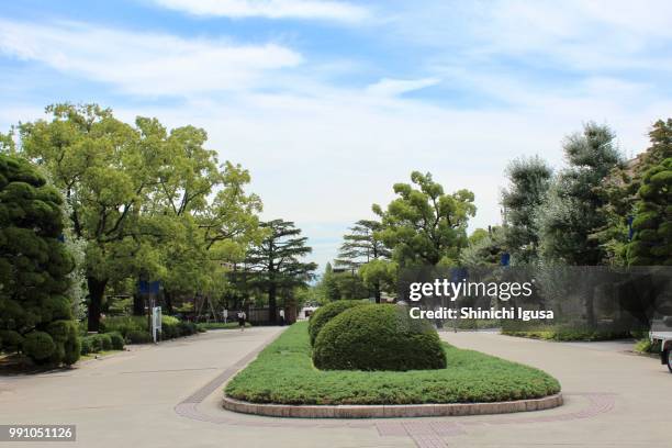 main gate of "kwansei gakuin university" - 西宮市 個照片及圖片檔