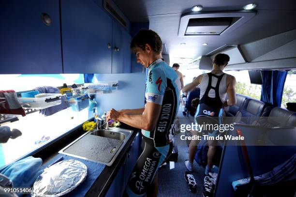 76Th Tour Of Swiss, Stage 6 Peter Velits / On Shoes Chaussures Schoenen, Team Omega Pharma Quick-Step Opqs /Wittnau - Bischofszell / Tour De Suisse,...