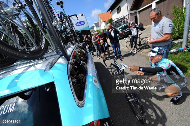 76Th Tour Of Swiss, Stage 6 Illustration Illustratie, Specialized Bike Velo Fiets, Levi Leipheimer / On Shoes Chaussures Schoenen, Team Omega Pharma...