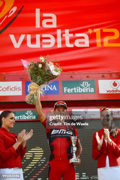 67Th Tour Of Spain 2012, Stage 9 Podium, Philippe Gilbert Celebration Joie Vreugde, Andorra - Barcelona / Vuelta Tour Espagne Ronde Van Spanje, Etape...