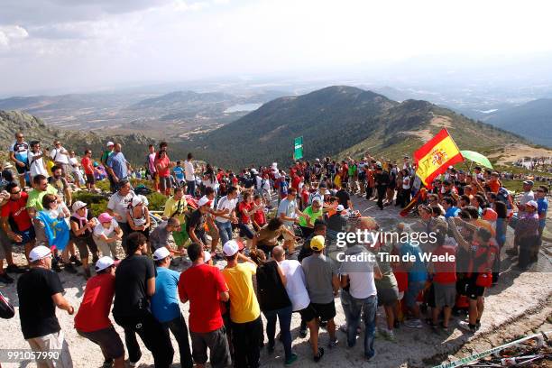 67Th Tour Of Spain 2012, Stage 20 Romain Sicard / Illustration Illustratie, Bola Del Mundo 2247M, Public Publiek Spectators Fans Supporters,...