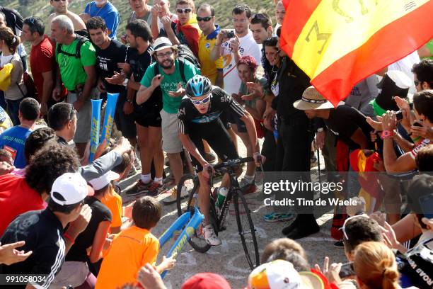67Th Tour Of Spain 2012, Stage 20 Christopher Froome / Illustration Illustratie, Bola Del Mundo 2247M, Public Publiek Spectators Fans Supporters,...