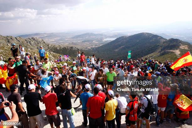 67Th Tour Of Spain 2012, Stage 20 Christopher Froome / Illustration Illustratie, Bola Del Mundo 2247M, Public Publiek Spectators Fans Supporters,...