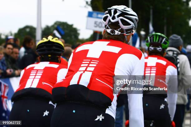 Road World Championships, Junoirs Men Team Suisse Swiss Equipe, Valkenburg - Valkenburg / Hommes Mannen, Championat Du Monde Route...