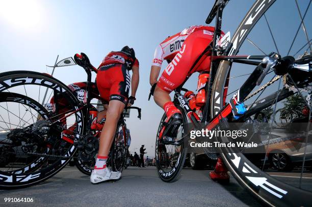 2Nd Tour Of Beijing 2012, Stage 3 Illustration Illustratie, Wyss Danilo / Kohler Martin / Bmc Bike Velo Fiets, Easton Wheel Roue Wiel, Mentougou -...