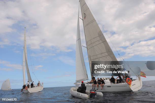 Team Saxo Bank Tinkoff, Team Building Camp 2013 Illustration Illustratie, Sailing Voile Zeilen Boat Bateau Boot, Landscape Paysage Landschap, Gran...