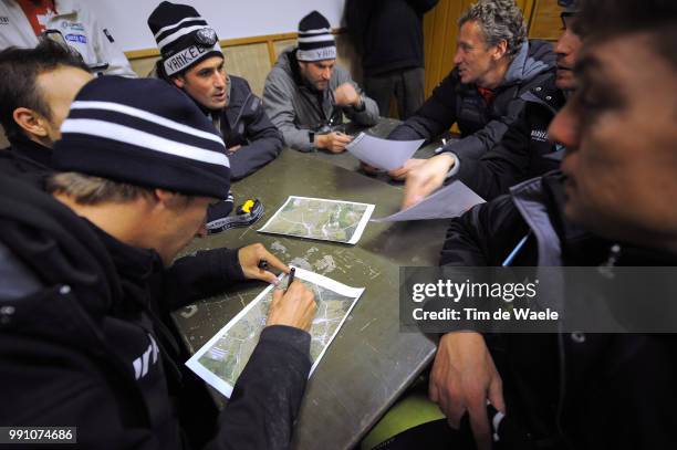 Team Opqs, Team Building Camp 2013 Sebastien Pineau Car Bus Autobus Autocar Busdrivers, Toon Cruyt Dokter Doctor Medic /Omega Pharma Quick Step /...