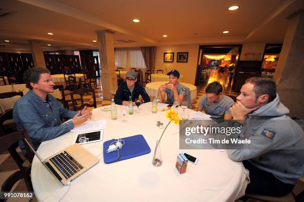 Team Opqs 2013 Mark Cavendish / Tom Boonen / Iljo Keisse / Dries Devenyns / Social Media Training, Twitter Facebook, Omega Pharma Quick Step / Equipe...