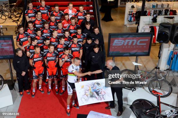 Presentation Bmc Racing Team 2013 Andy Rihs Bmc Racing Team Owner, Jim Ochowicz President General Manager, Thor Hushovd / Tejay Van Garderen / Cadel...