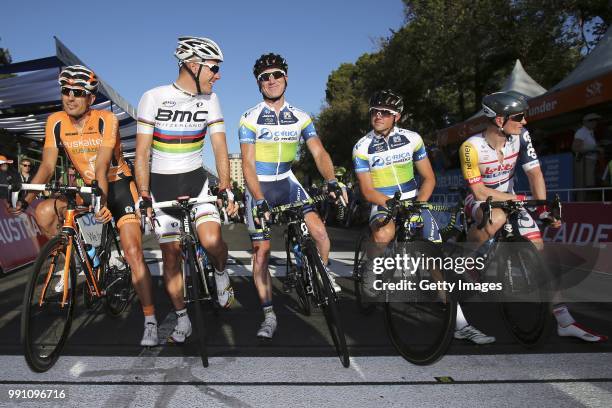 15Th Santos Tour Down Under 2013/ People Choice Classicastarloza Mikel Gilbert Philippe O'Grady Stuart Gerrans Simon Greipel Andre East End -...