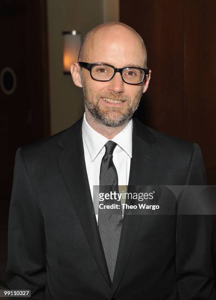 Moby attends the 26th annual International Center of Photography Infinity Awards at Pier Sixty at Chelsea Piers on May 10, 2010 in New York City.