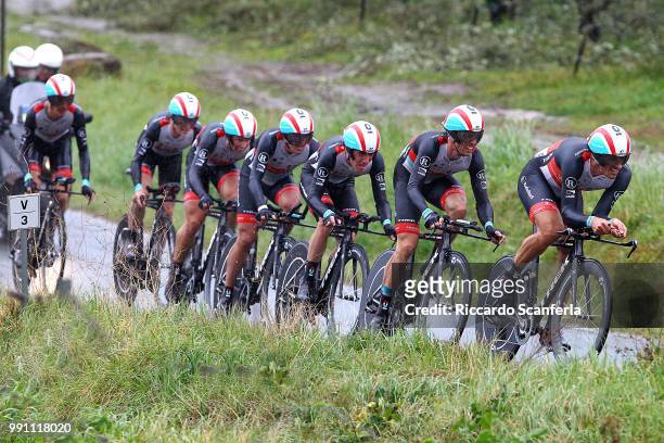 48Th Tirreno - Adriatico 2013, Stage 1 Team Radioshack Leopard / Fabian Cancellara / Stijn Devolder / Danilo Hondo / Giacomo Nizzolo / Yaroslav...