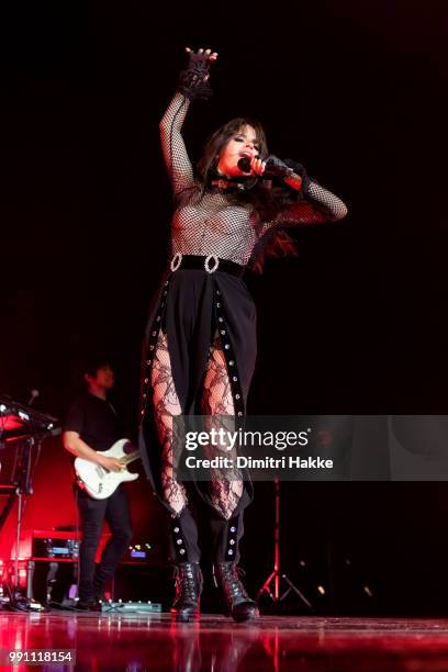 Camila Cabello performs on stage at AFAS Live on June 13 in Amsterdam, Netherlands.