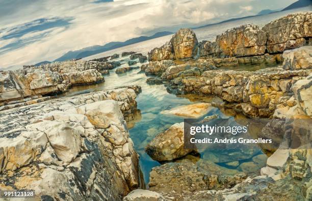 emblisi beach, kefalonia island - granollers stock pictures, royalty-free photos & images