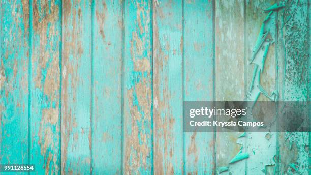 background of an old and faded wood board - blue wood stock pictures, royalty-free photos & images