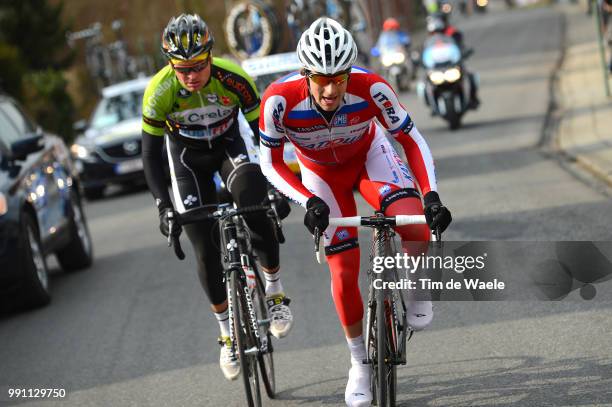 37Th 3 Days De Panne, Stage 1 Marco Haller / Koen Barbe / Middelkerke - Zottegem / Daagse Jours, Rit Etape /Tim De Waele