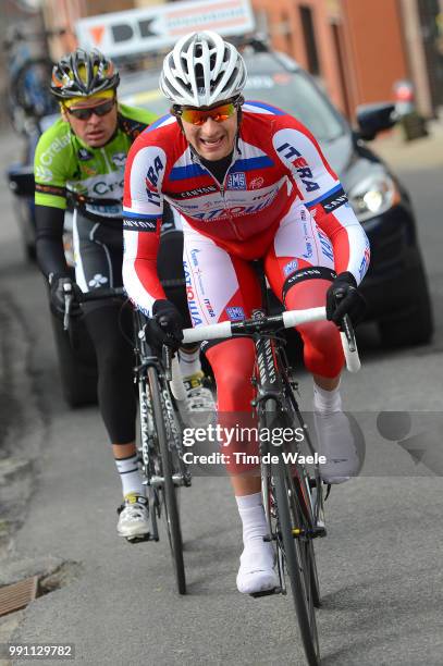 37Th 3 Days De Panne, Stage 1 Marco Haller / Koen Barbe / Middelkerke - Zottegem / Daagse Jours, Rit Etape /Tim De Waele