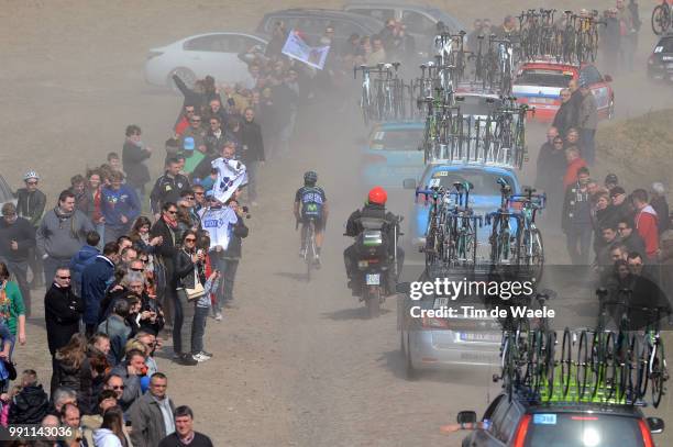 111Th Paris-Roubaix 2013 Illustration Illustratie, Peleton Peloton, Orchies, Dust Poussiere Stof, Landscape Paysage Landschap, Paris - Roubaix /...