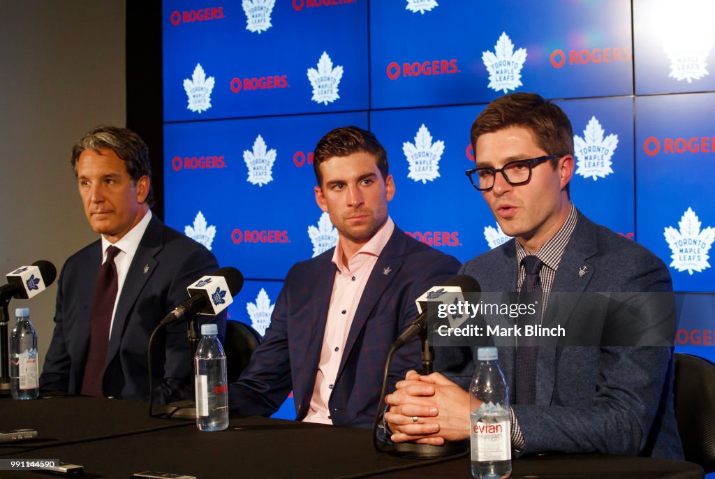 Toronto Maple Leafs Introduce John Tavares