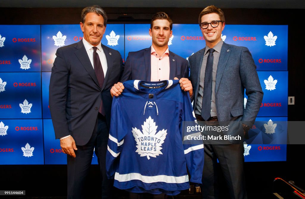 Toronto Maple Leafs Introduce John Tavares