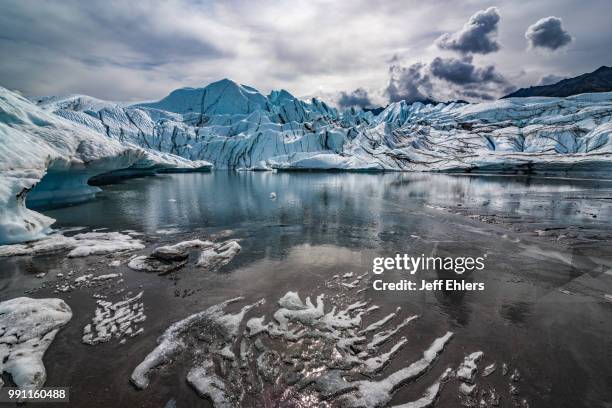 matanuska glacier - ehlers stock-fotos und bilder