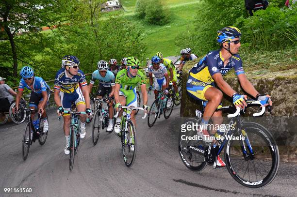 96Th Tour Of Italy 2013, Stage 10 Bennati Daniele / Viviani Elia / Ligthart Pim / Dekker Thomas / Cordenons - Altopiano Del Montasio / Giro Tour...