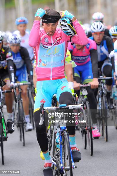 96Th Tour Of Italy 2013, Stage 15 Paolini Luca / Nibali Vincenzo Pink Leader Jersey, Cesana Torinese - Col Du Galibier / Giro Tour Italie Ronde Van...