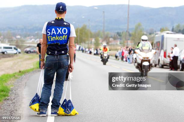 Tour Of Norway 2013/ Stage 3Ilustration Ilustratie/ Saxo Bank/ Thonsberg-Drammen /Tour Norway Tim De Waele