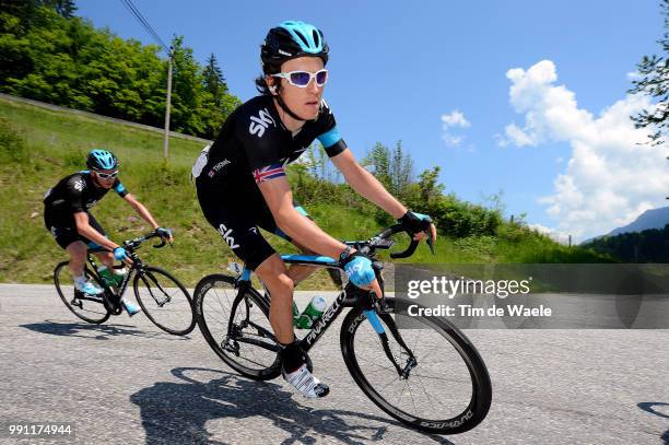 65Th Criterium Du Dauphine 2013, Stage 5 Thomas Geraint / Gresy-Sur-Aix - Valmorel / Rit Etappe /Tim De Waele