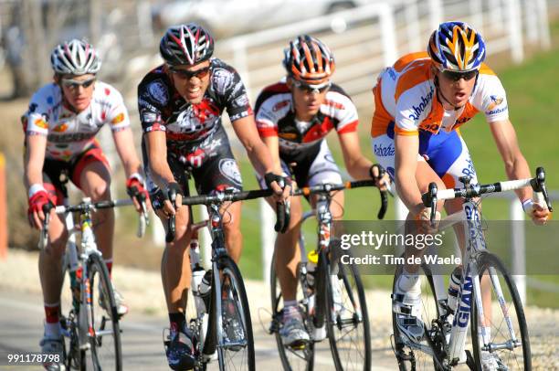 Tour Of California, Stage 5Glen Chadwick , Pieter Weening , Cameron Evans , Matthew Crane , Visalia - Paso Robles /Ronde, Rit Etape, Tim De Waele