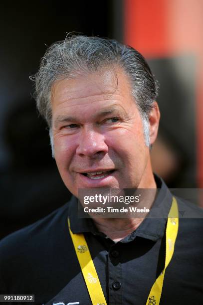 100Th Tour De France 2013, Stage 8 Jim Ochowicz Manager Bmc Racing Team / Castres - Ax 3 Domaines / Ronde Van Frankrijk Tdf, Rite Etape Tim De Waele