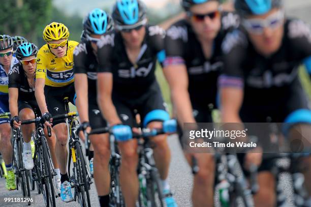 100Th Tour De France 2013, Stage 16 Christopher Froome Yellow Jersey Team Sky /Vaison-La-Romaine - Gap / Ronde Van Frankrijk Tdf, Rite Etape /Tim De...