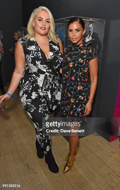 Felicity Hayward and Shanie Ryan attend adidas 'Prouder': A Fat Tony Project in aid of the Albert Kennedy Trust, supporting LGBT youth, at Heni...