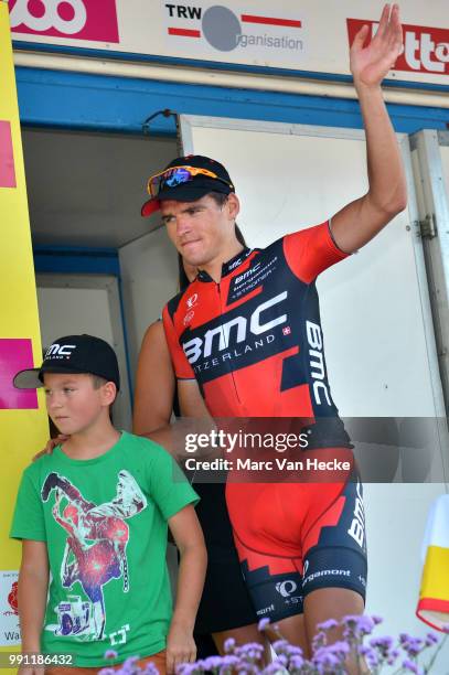 Tour De Wallonie 2013/ Stage 5Podium/ Greg Van Avermaet Celebration Joie Vreugde + Son Fils/Soignies - Thuin Tour De Wallonie Ronde Wallonie/ Rit...