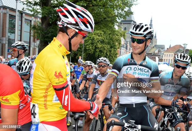 Tour De Wallonie 2013/ Stage 5Tom Boonen / Alexandr Kolobnev Yellow Leader Jersey/Soignies - Thuin Tour De Wallonie Ronde Wallonie/ Rit Stage, Tim De...