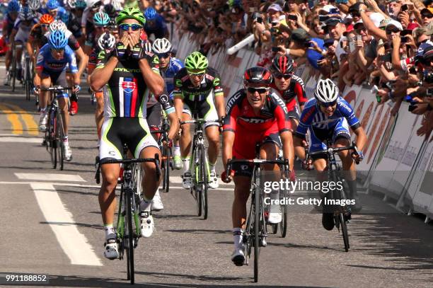 3Th Tour Of Colorado 2013/ Stage 1Arrival/ Peter Sagan Celebration Joie Vreugde, Greg Van Avermaet / Kiel Reijnen /Aspen-Aspen /Usa Pro Cycling...