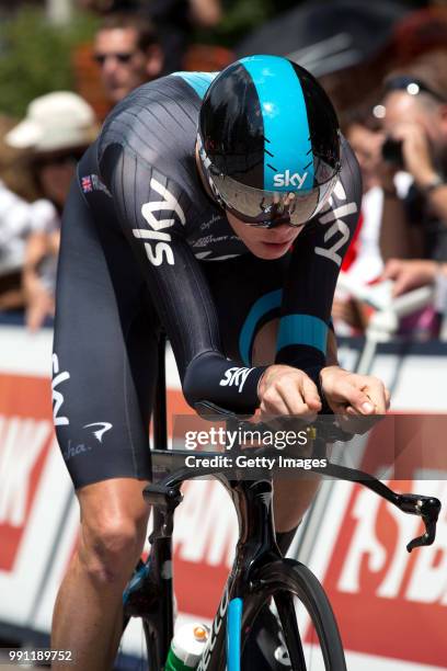 3Th Usa Pro Challenge 2013/ Stage 5/ Ittchristopher Froome /Vail-Vail Tour Of Colorado 2013/ Rit Stage Ronde/ Itt/ Tim De Waele