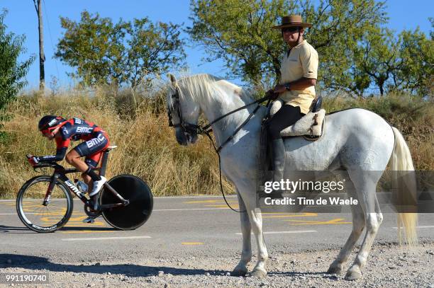 68Th Tour Of Spain 2013, Stage 11 Santaromita Ivan / Illustration Illustratie, Fans Supporters Public Publiek Spectators, Horse Chevaux Paard,...