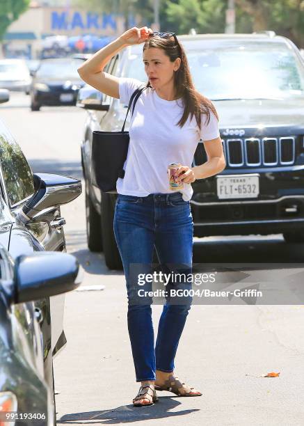 Jennifer Garner is seen on July 03, 2018 in Los Angeles, California.