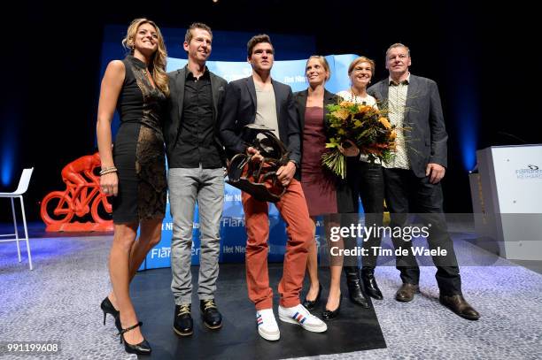 Gala Flandrien 2013Greg Van Avermaet + Family , Celebration Joie Vreugde, Trophee Trofee, Flanshow /Tim De Waele