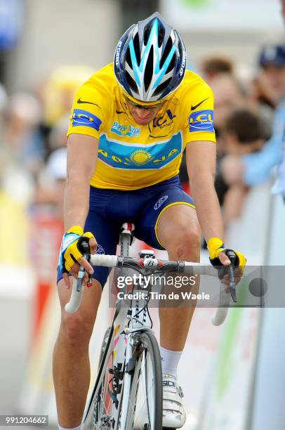 Paris-Nice, Stage 6Arrival, Alberto Contador Yellow Jersey, Deception Teleurstelling, Saint-Paul-Trois-Chateaux - La Montagne De Lure , Etape Rit,...