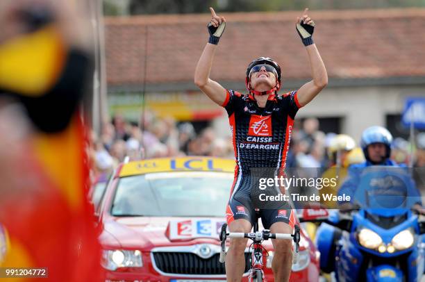 Paris-Nice, Stage 6Arrival, Luis Leon Sanchez Celebration Joie Vreugde, Saint-Paul-Trois-Chateaux - La Montagne De Lure , Etape Rit, Tim De Waele