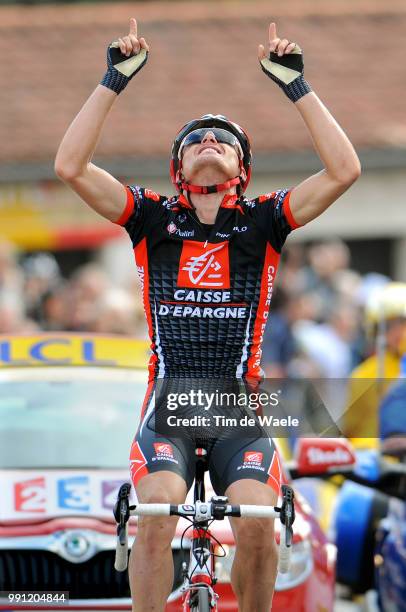 Paris-Nice, Stage 6Arrival, Luis Leon Sanchez Celebration Joie Vreugde, Saint-Paul-Trois-Chateaux - La Montagne De Lure , Etape Rit, Tim De Waele