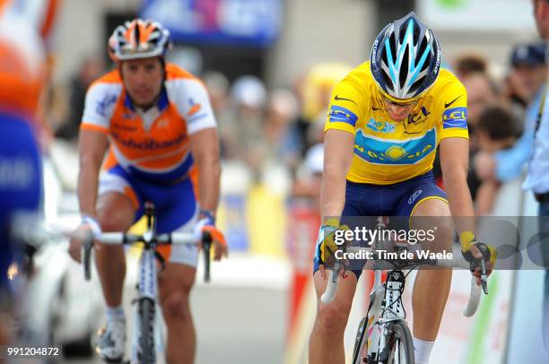 Paris-Nice, Stage 6Arrival, Alberto Contador Yellow Jersey, Deception Teleurstelling, Saint-Paul-Trois-Chateaux - La Montagne De Lure , Etape Rit,...