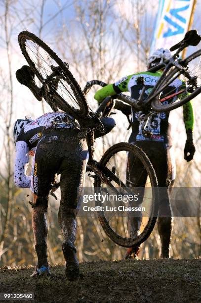 Sp Hamme-Zogge 2013Illustration Illustratie, Peleton Peloton, Mud Boue Modder, Superprestige / Tim De Waele